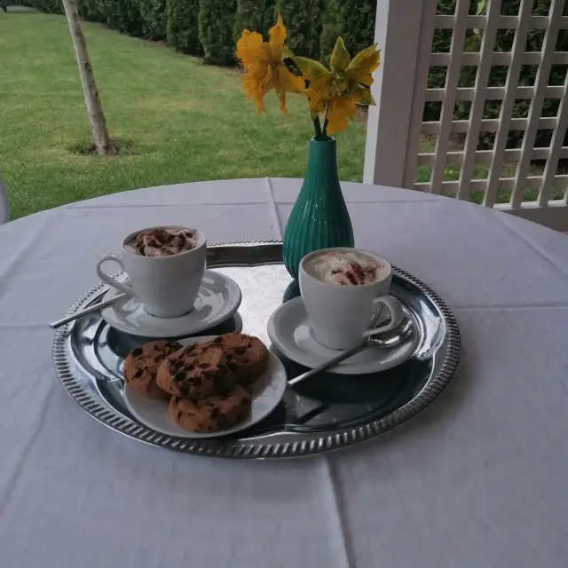 Reggeli a Villa Rosában